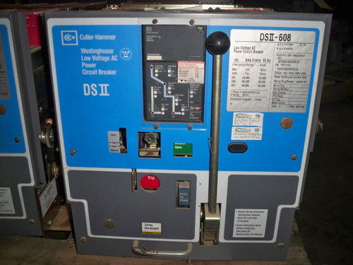 DSII-608 Cutler-Hammer/W-HSE 800A MO/DO 600A Cont. Current LSIG Air Circuit Breaker DSII-608 Cutler-Hammer/W-HSE 800A MO/DO 600A Cont. Current LSIG Air Circuit Breaker