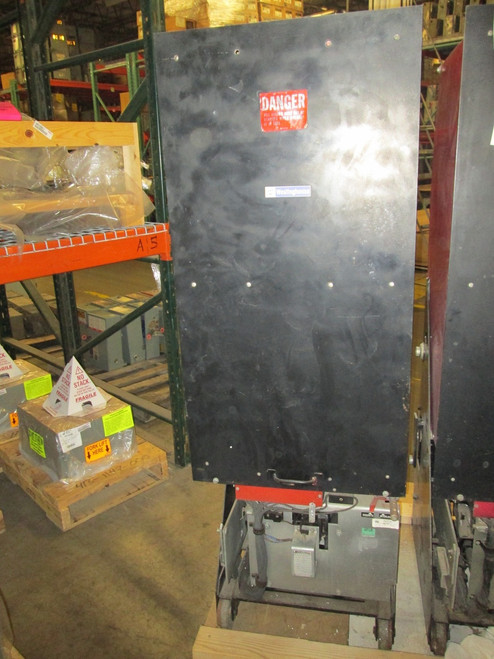 50 DH 250E Westinghouse 1200A 4.76KV Air Circuit Breaker (Missing 2 sets of stab fingers) 50 DH 250E Westinghouse 1200A 4.76KV Air Circuit Breaker (Missing 2 sets of stab fingers)