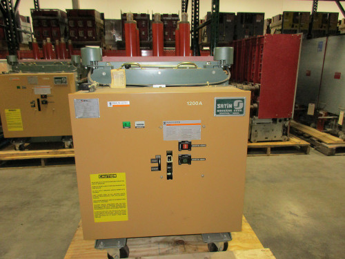 FKR-255 GE Converted to Merlin Gerin Fluarc FG-2 1200A 15KV Vacuum Circuit Breaker FKR-255 GE Converted to Merlin Gerin Fluarc FG-2 1200A 15KV Vacuum Circuit Breaker