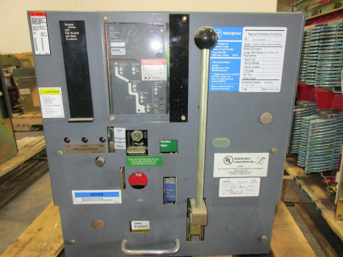 DSL-206 Westinghouse 800A MO/DO 1200A Fuses LSI Air Circuit Breaker DSL-206 Westinghouse 800A MO/DO 1200A Fuses LSI Air Circuit Breaker