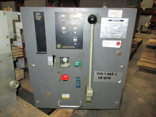 DS-416 Square D 1600A MO/DO 1200A Cont. Current LSG Air Circuit Breaker DS-416 Square D 1600A MO/DO 1200A Cont. Current LSG Air Circuit Breaker
