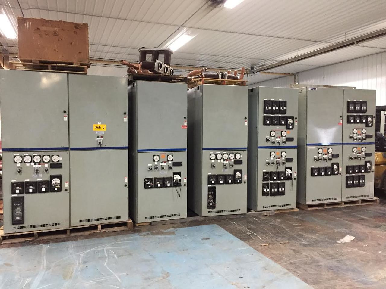 Westinghouse VCPW 1200A 5KV MetalClad Switchgear Lineup (134