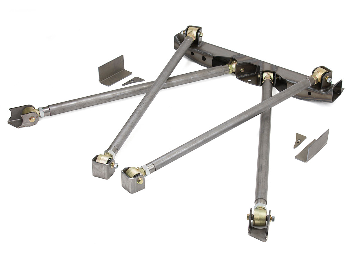 Double Triangulated Rear 4-Link Suspension Kit w/ Links | GenRight Jeep