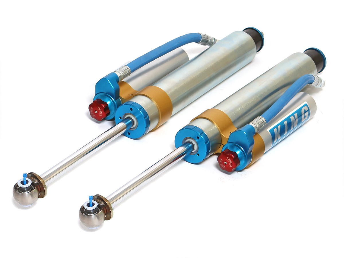 KING 2.5" Shocks, w/Clicker RES, JK Front 0"2" Lift GenRight Jeep Parts