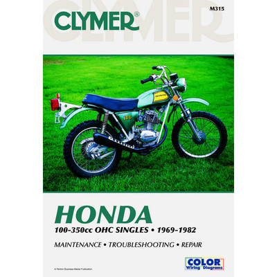 Clymer honda single manual #4