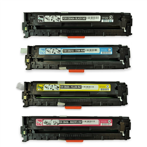 hp cp1215 125a toner cartridges cb540a cb541a cb542a hp cp1215 125a toner cartridges cb540a cb541a cb542a