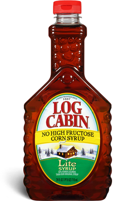 log cabin lite syrup