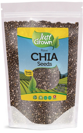 Just Grown Raw Chia Seeds, 5 lb - Whole And Natural