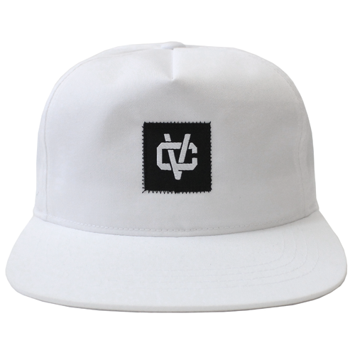 VC Link Unstructured 5-Panel Snapback - White