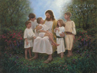 He Loves Me 11x14 OE - Litho Print