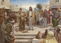 Healing In His Wings 10x15 OE - Litho Print