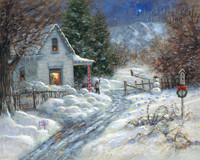 Gentle Memory - Christmas OE 11x14 - Litho Print