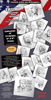 Trump Drawings and Quotes