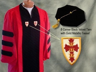 Boston University Standard Doctoral Gown - University Cap & Gown