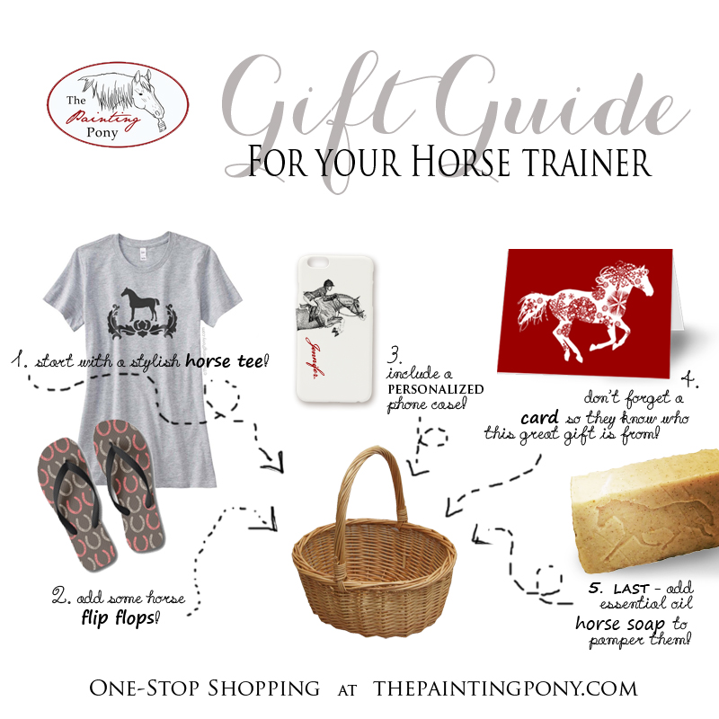 2015 Holiday Gift Guide for your Horse Trainer! The Painting Pony