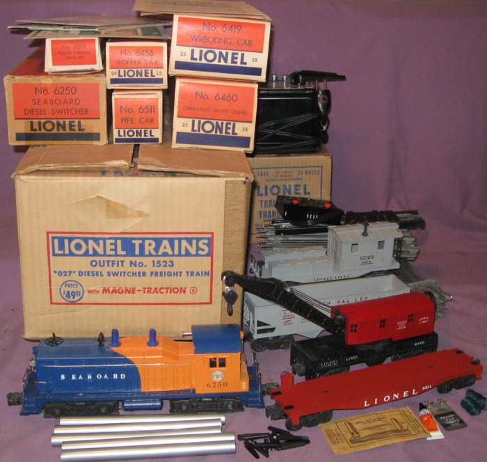 Lionel train sets, Model trains, Electric train