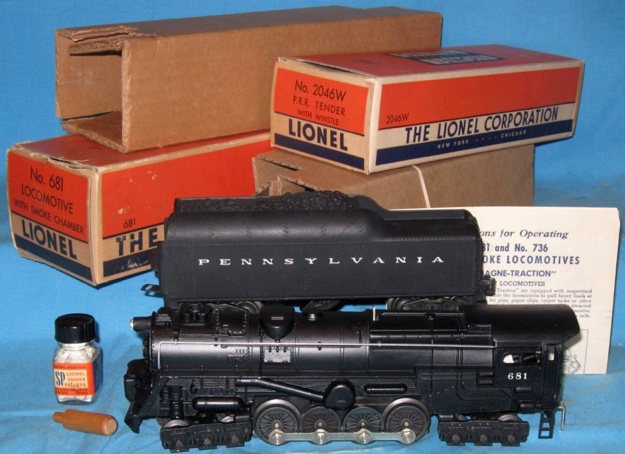 Motive Power - Steam - Turbine - 681 Pennsylvania Turbine - Lionel