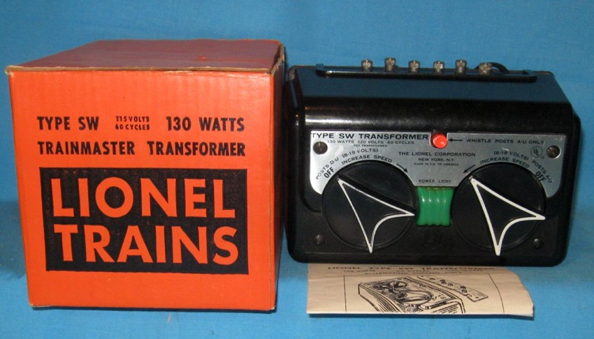 lionel train transformer not working