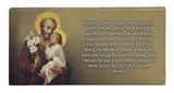 St. Joseph (Younger) Prayer Hi-Gloss Mini Tile