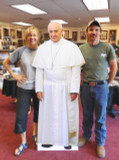 Pope Francis Lifesize Standee