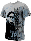 St. John Paul II Xtreme Papa Graphic Poly T Shirt