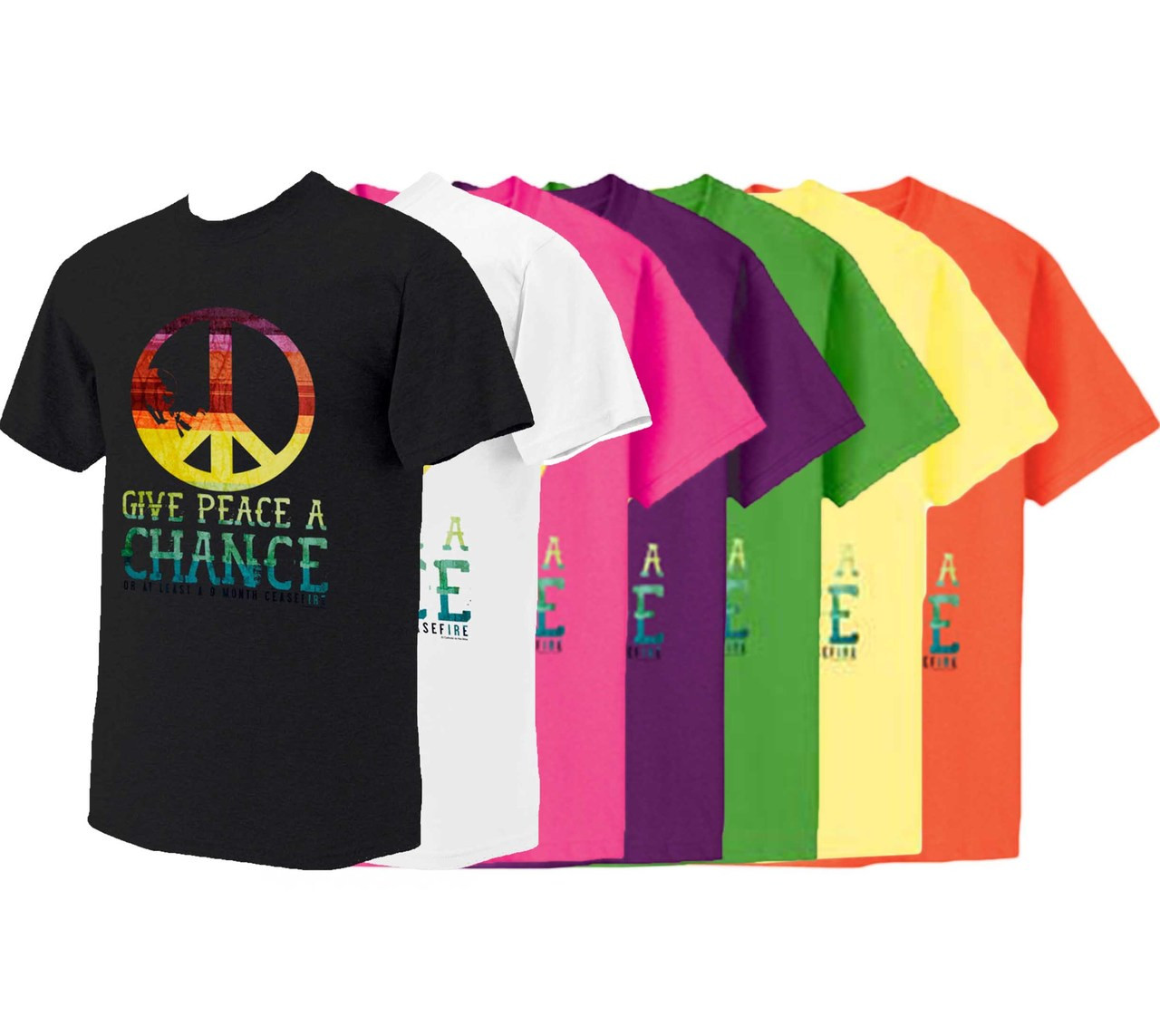 you can give peace a chance t shirt