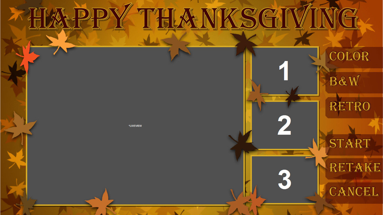 Autumn Leaves Bundle 2x6 4x6 And Screen Templates Darkroom Templates Darkroom Booth Green Screen Templates