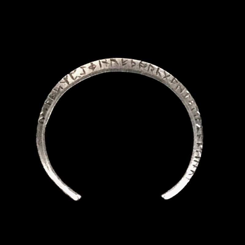 Runes Cuff Bracelet by Bowman Originals, USA