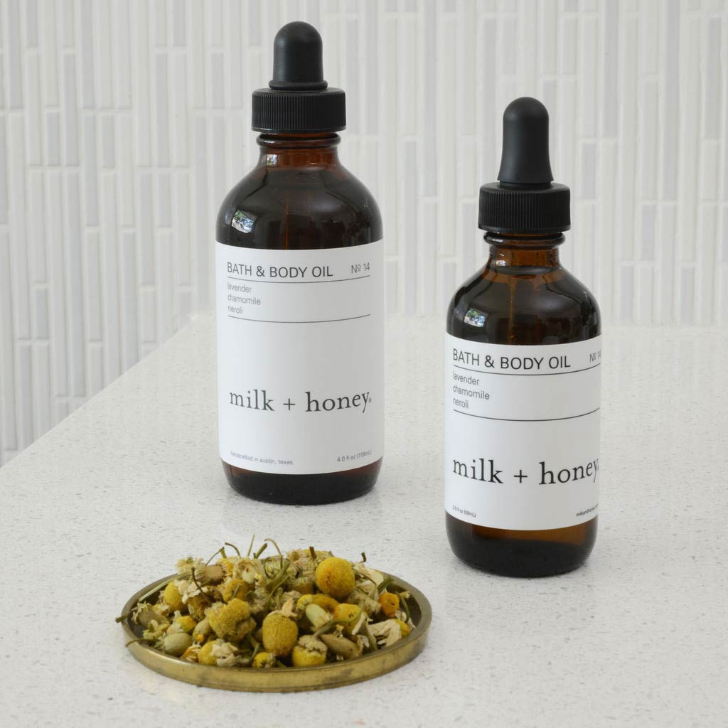 Bath & Body Oil - Lavender, Chamomile, and Neroli
