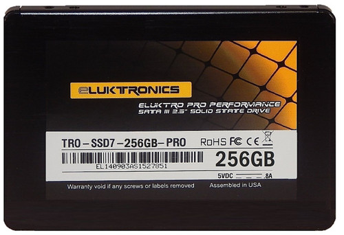 Eluktro Pro Performance 256GB SSD SATA III (6 GB/s) MLC 2.5-Inch 7mm Internal Solid State Drive
