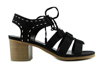 MADELINE girl Wishes Womens Sandal Black Size 60 MADELINE girl Wishes Womens Sandal Black Size 60