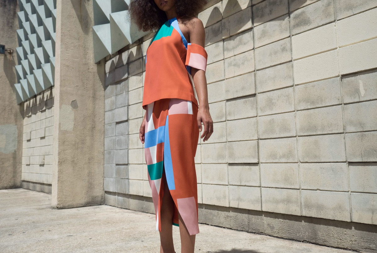 C/MEO FOR SAINT HERON BETTER THINGS SKIRT - BAUHAUS