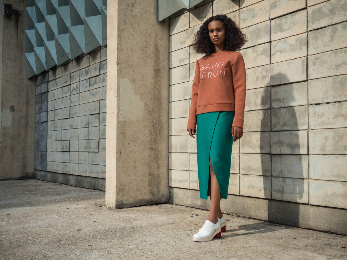C/MEO FOR SAINT HERON NEXT PHASE SWEATER - ROSEWOOD