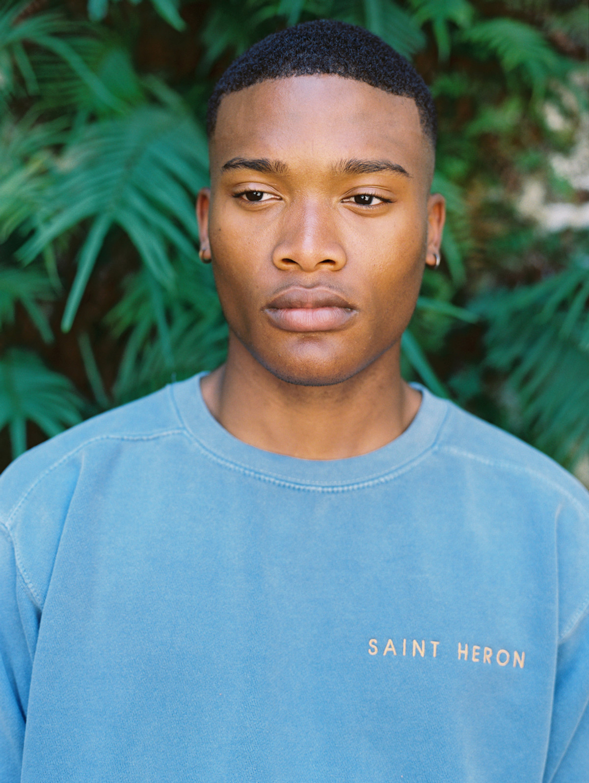 SAINT HERON UNISEX CREWNECK SWEATSHIRT - BLUE/YELLOW (SOLD OUT)