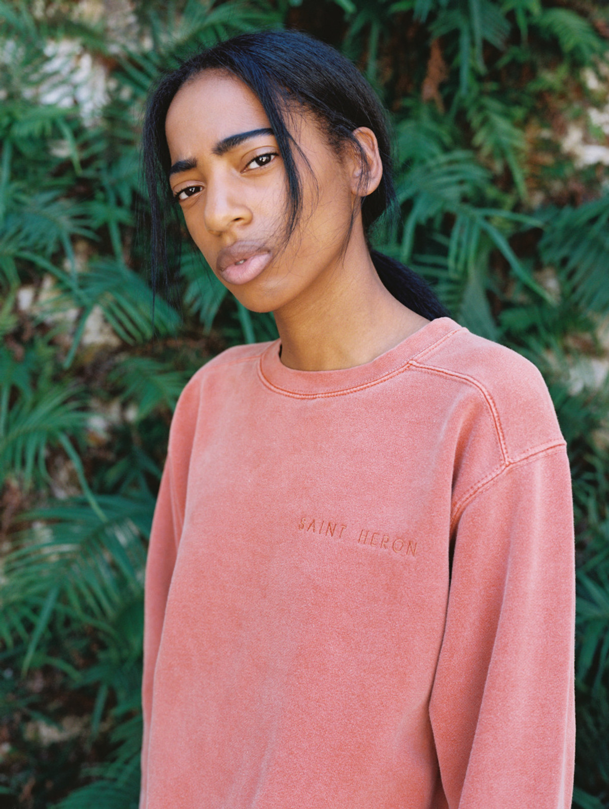 SAINT HERON UNISEX CREWNECK SWEATSHIRT - YAM/YAM