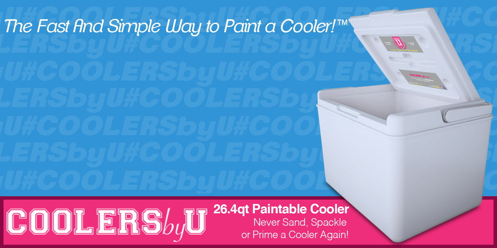 Paintable Formal Coolers COOLERSbyU