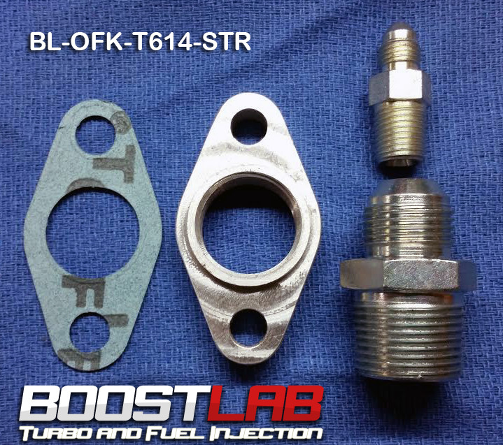 bl t6 large frame turbo oil fitting kit srandard npt fram sure drain size chart