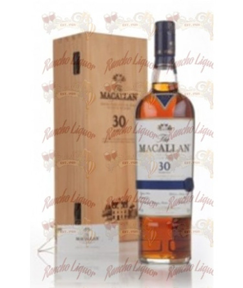 Macallan 30 Years Old Sherry Cask Single Malt Scotch 750mL