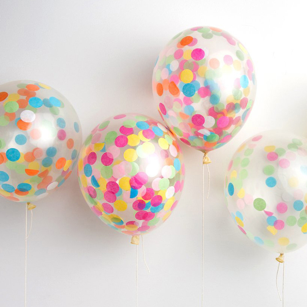 DIY Confetti Balloons, Assorted