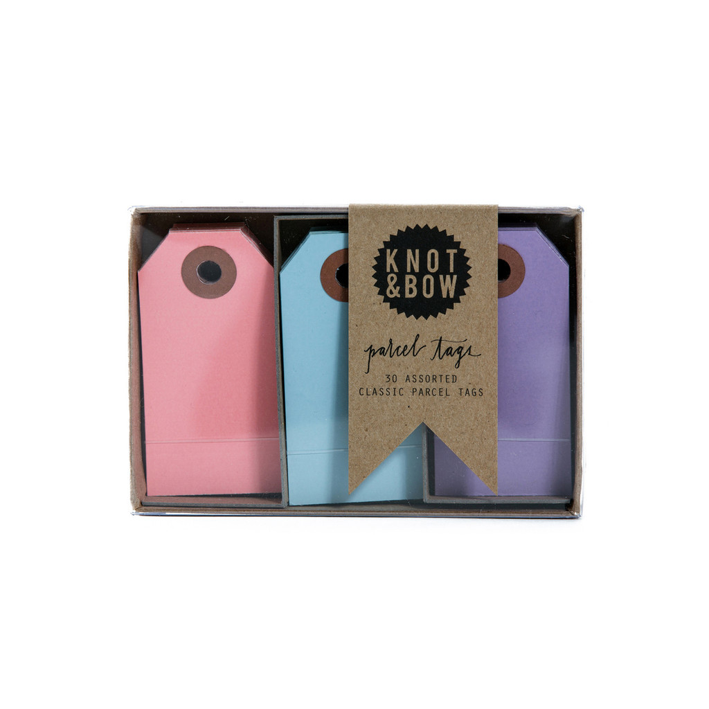 Parcel Tag Trio Box, Spring Mix