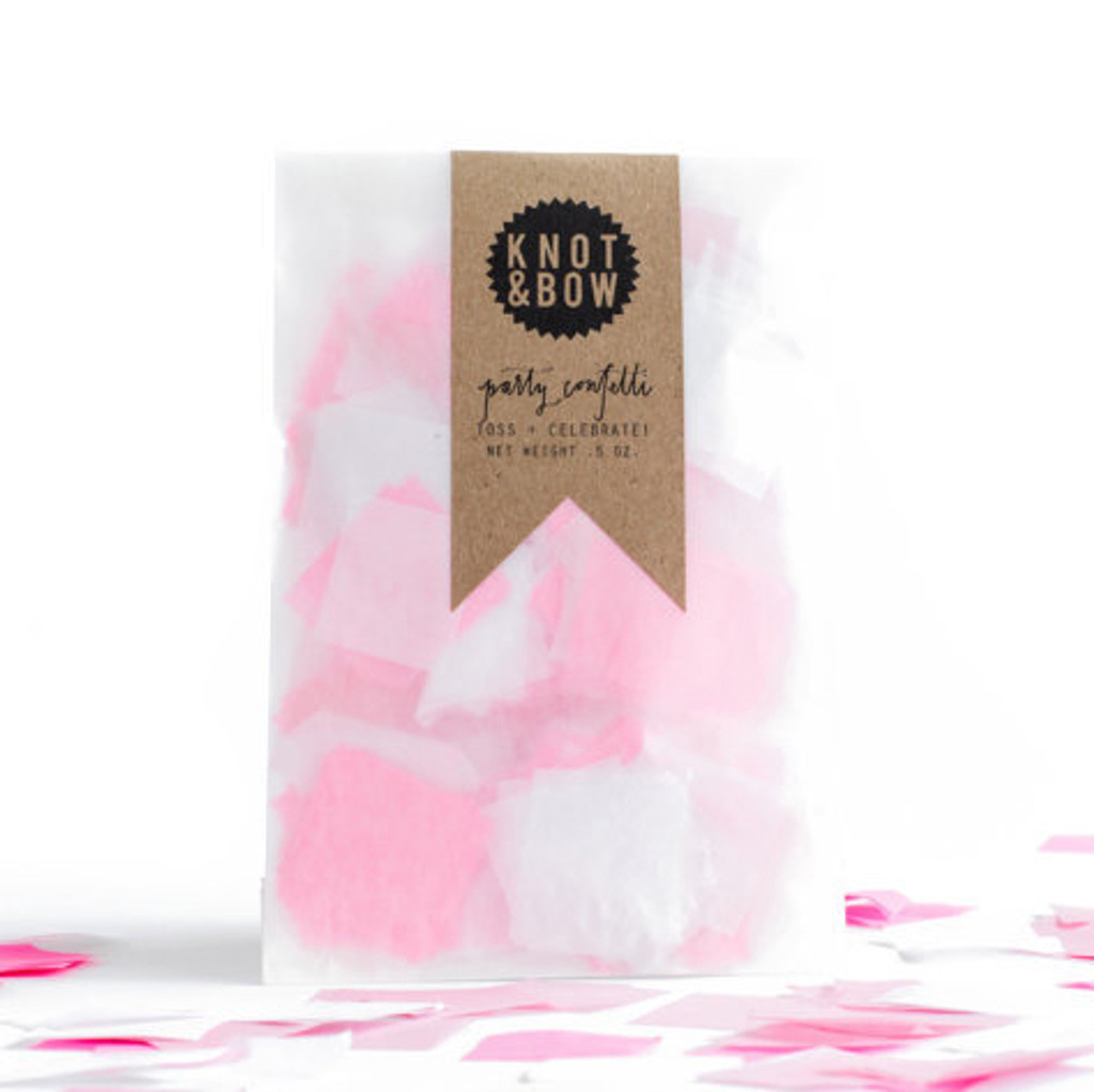 Party Confetti Bag, Pink