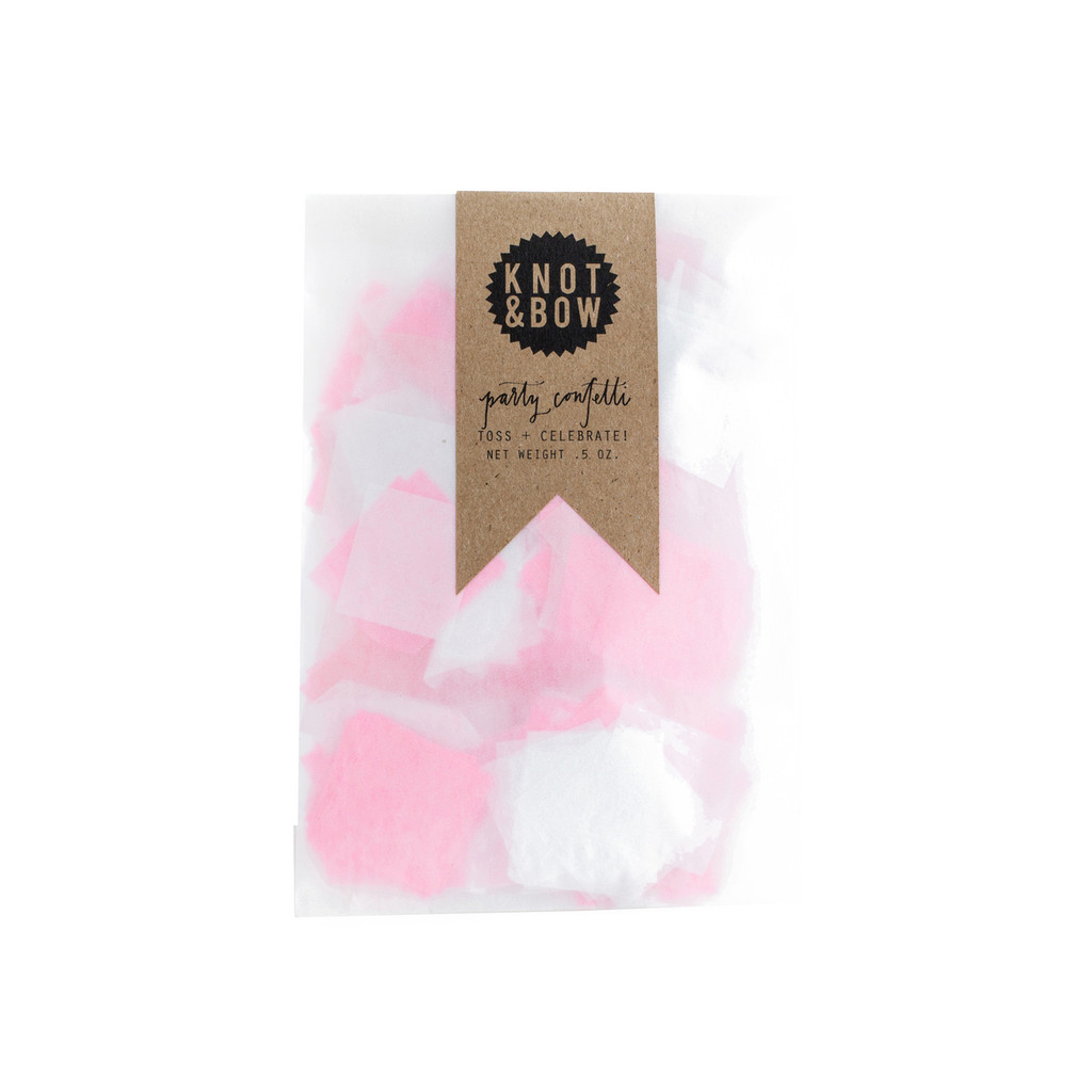Party Confetti Bag, Pink