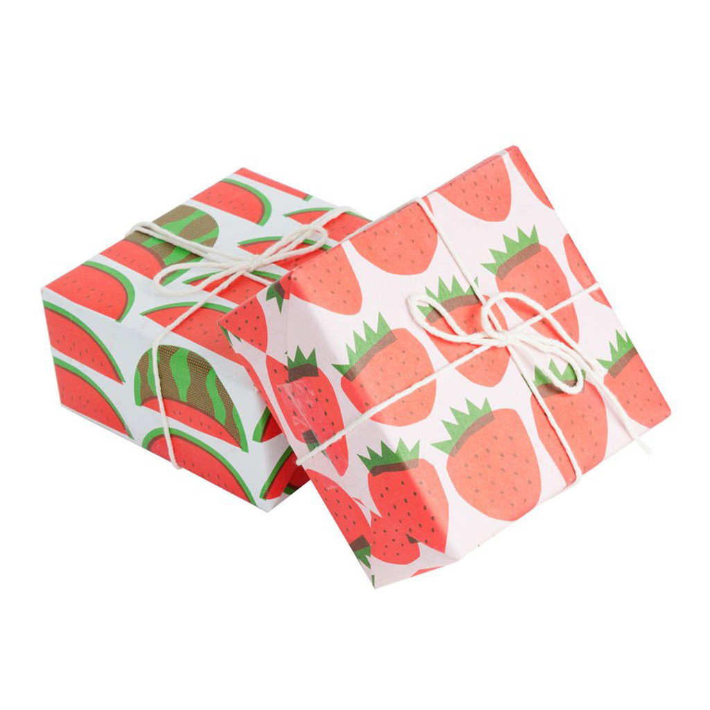 Gift Wrap, Strawberries