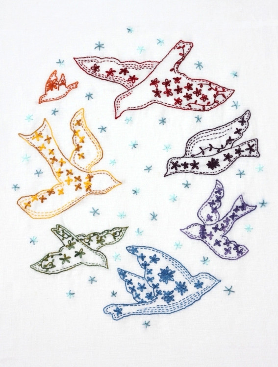 Birds in Flight (Pattern)