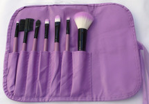 7 Piece Brush Set - Winter - Purple 