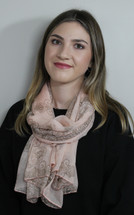 You will ♥ this  Super Soft Chiffon/Voile Scalf
 
Drapes beautifully - will enhance any outfit
