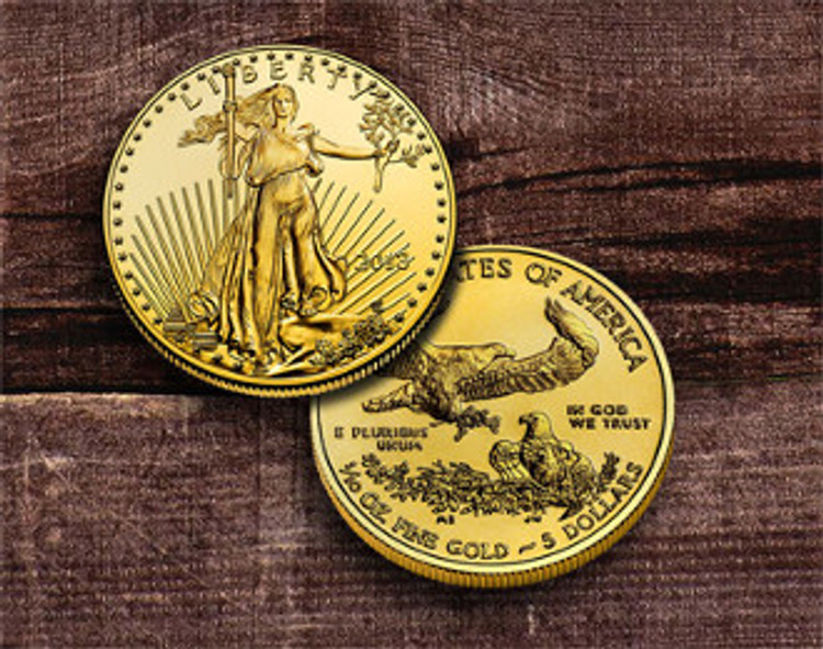 $5 American Gold Eagle 1/10 oz.