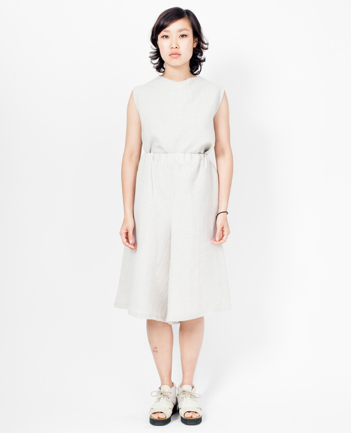 Loew Culottes - Natural Linen