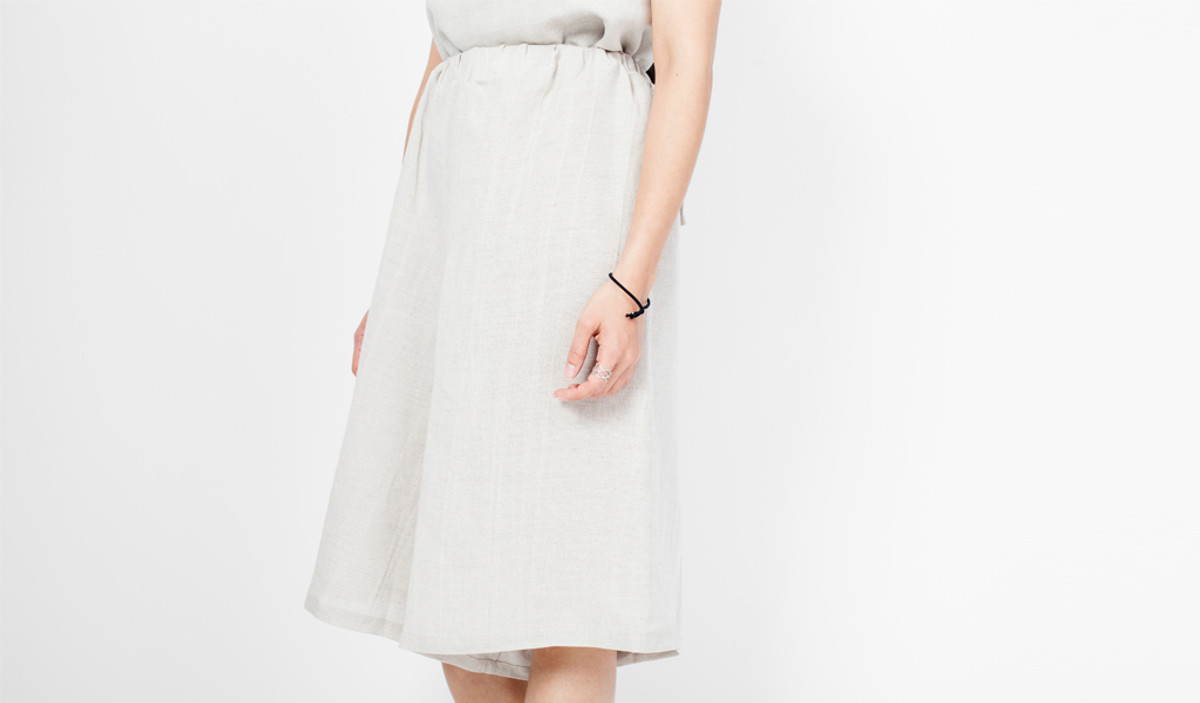 Loew Culottes - Natural Linen