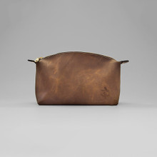 Hadleigh's Leather Wash Bag